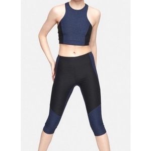 Outdoor voices crop workout leggings